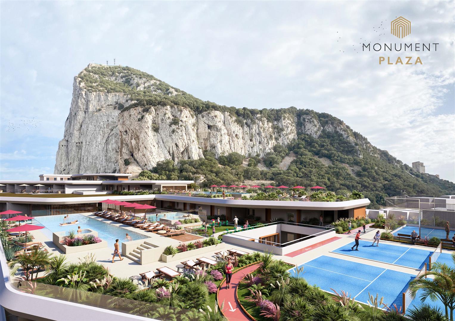 Image of Apartment - 1 Bedrooms - 1 Bathrooms for Sale in Monument Plaza-Gibraltar, Image 2